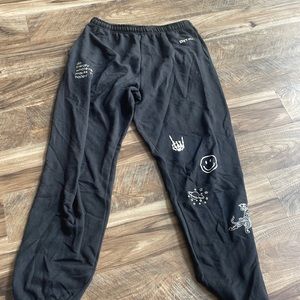 Graphic Custom Made Embroidered Sweatpants
